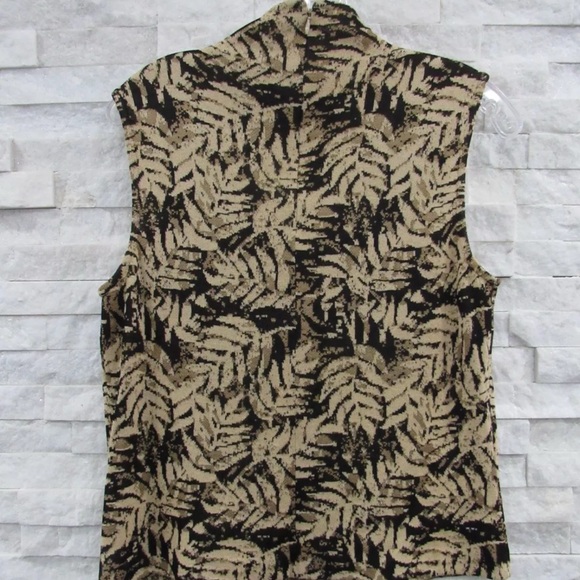 Stunning 2 pc Set St John Camel Santana Knit Blazer & Tank - 2/S (fits more M) - Picture 7 of 8